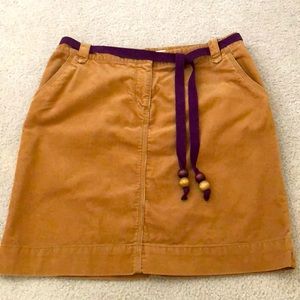 Tommy Hilfiger Cord skirt w/ belt